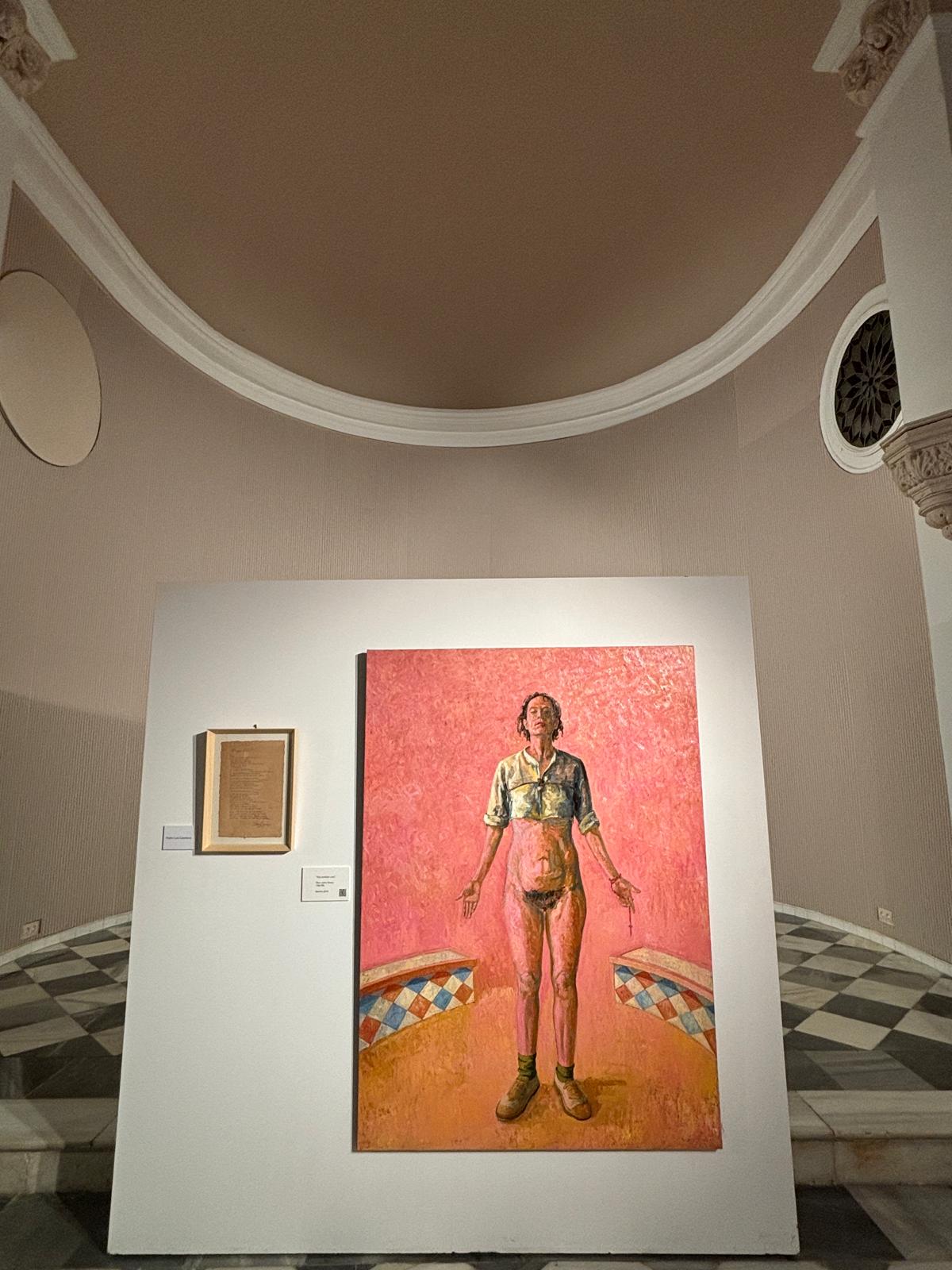 Vista de la exposición: ESCRITURA. José Antonio Zaragoza.