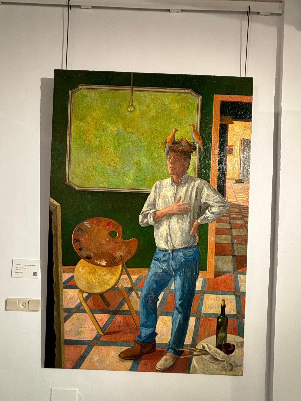 Vista de la exposición: ESCRITURA. José Antonio Zaragoza.