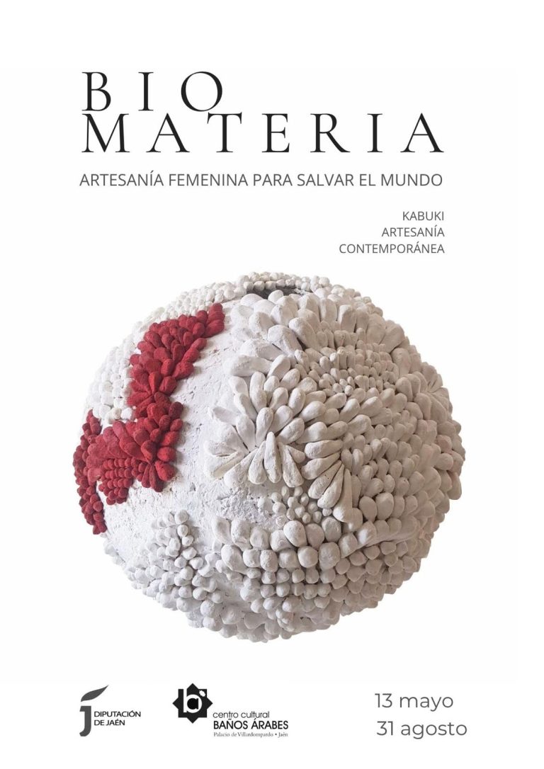 Cartel exposición: Bio Materia