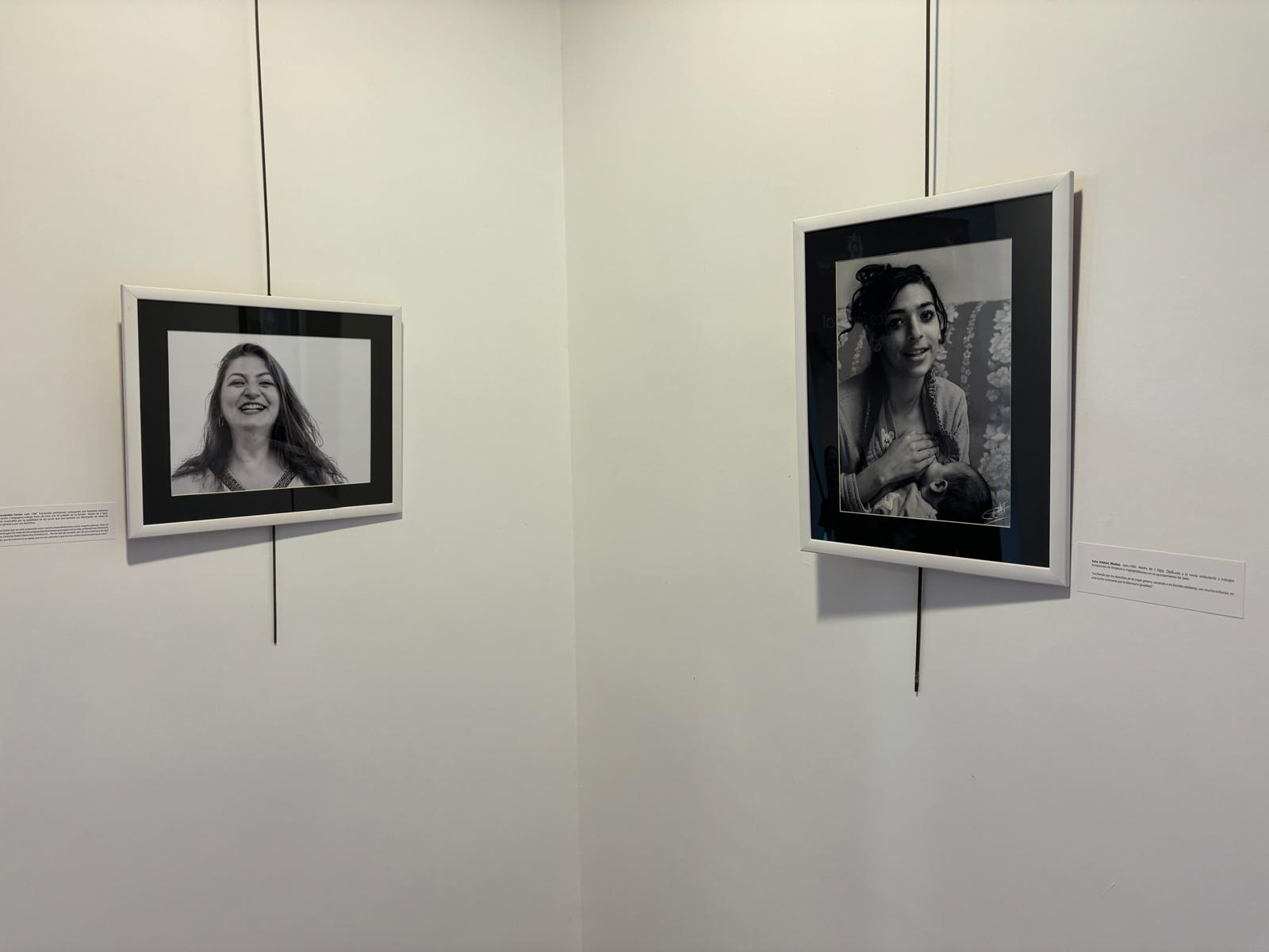 Imagen de cuadros de la exposición Mujeres Gitanas