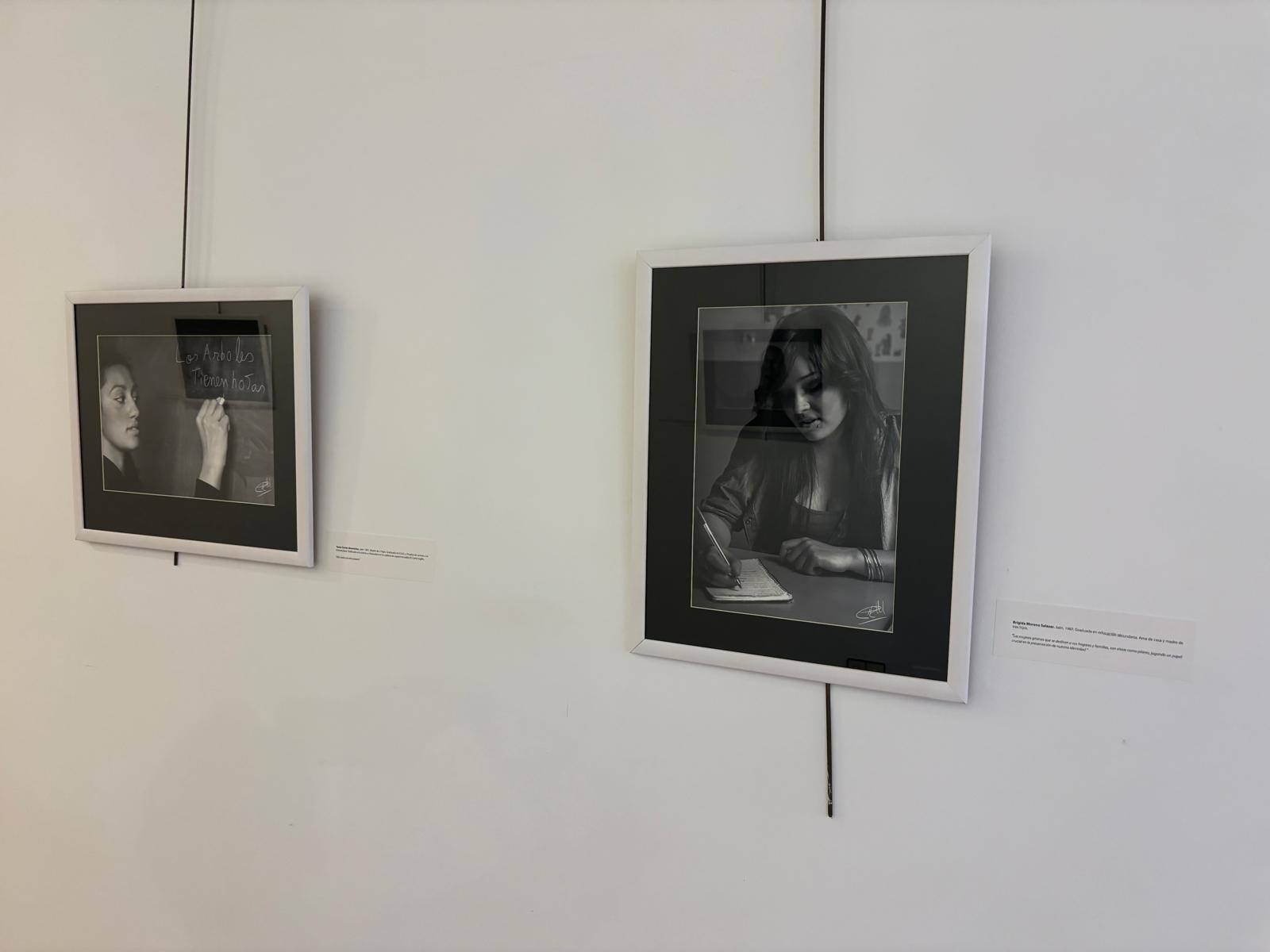 Imagen fotografías de la exposición fotográfica, Mujeres Gitanas.