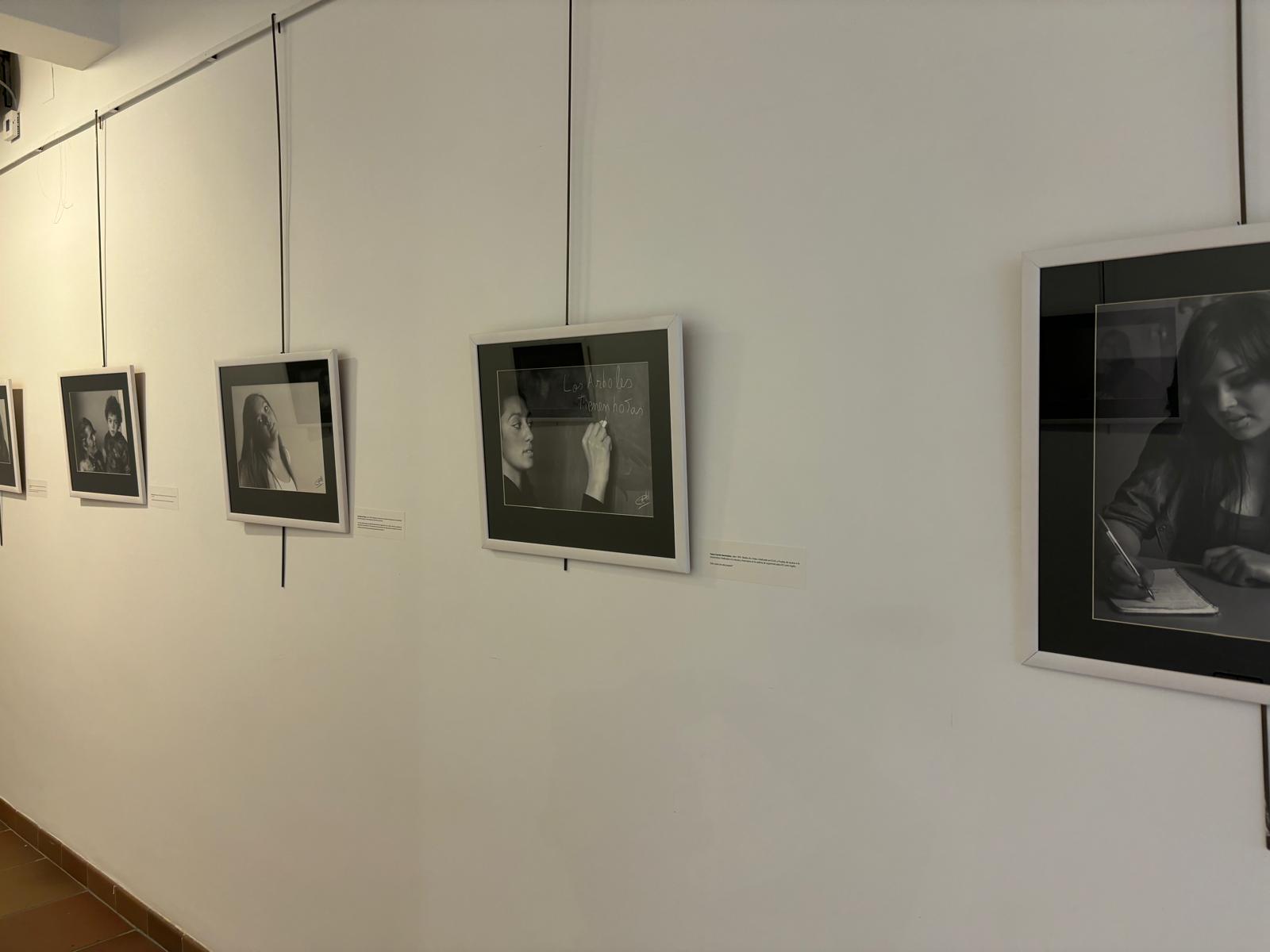 Imagen fotografías de la exposición fotográfica, Mujeres Gitanas.