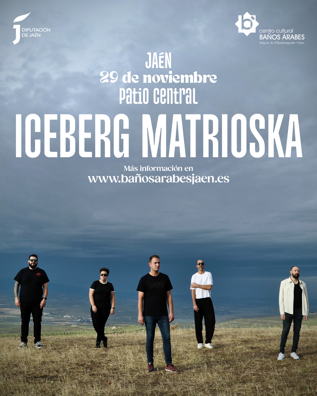 Cartel concierto Iceberg